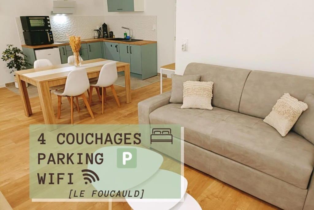 Apartamento Le Foucauld 4 Canapes, Parking, Wifi Lourdes Exterior foto